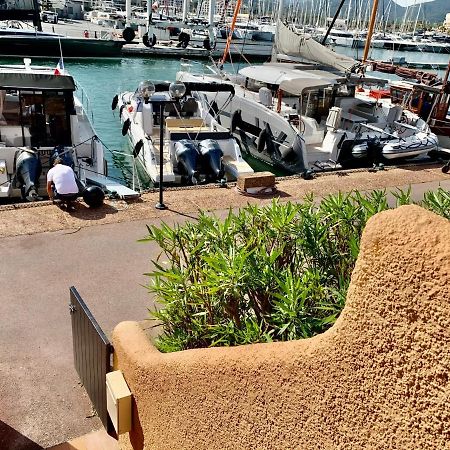 Yachts view, 100m Beach Saint-Tropez, Fiber Wifi High speed Appartement Cogolin Buitenkant foto