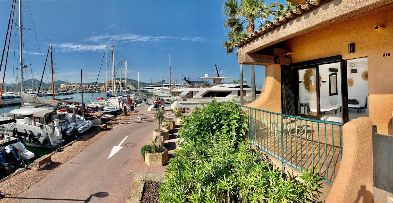 Yachts view, 100m Beach Saint-Tropez, Fiber Wifi High speed Appartement Cogolin Buitenkant foto